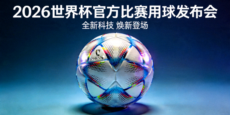 2026世界杯官方比赛用球发布会 - 新款足球特写