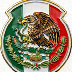 墨西哥国家男子足球队队徽 - 雄鹰叼蛇图案